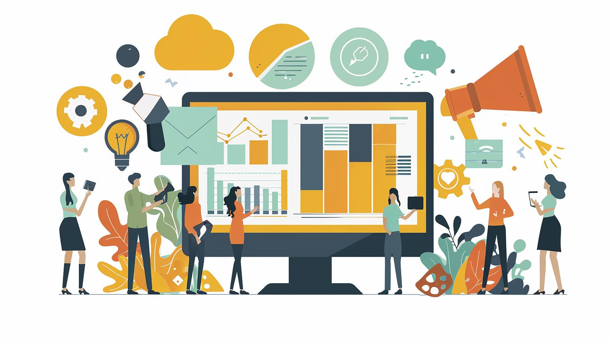 Cover illustration for Agency Lead Generation Software Template: Structure, Examples, and Checklist